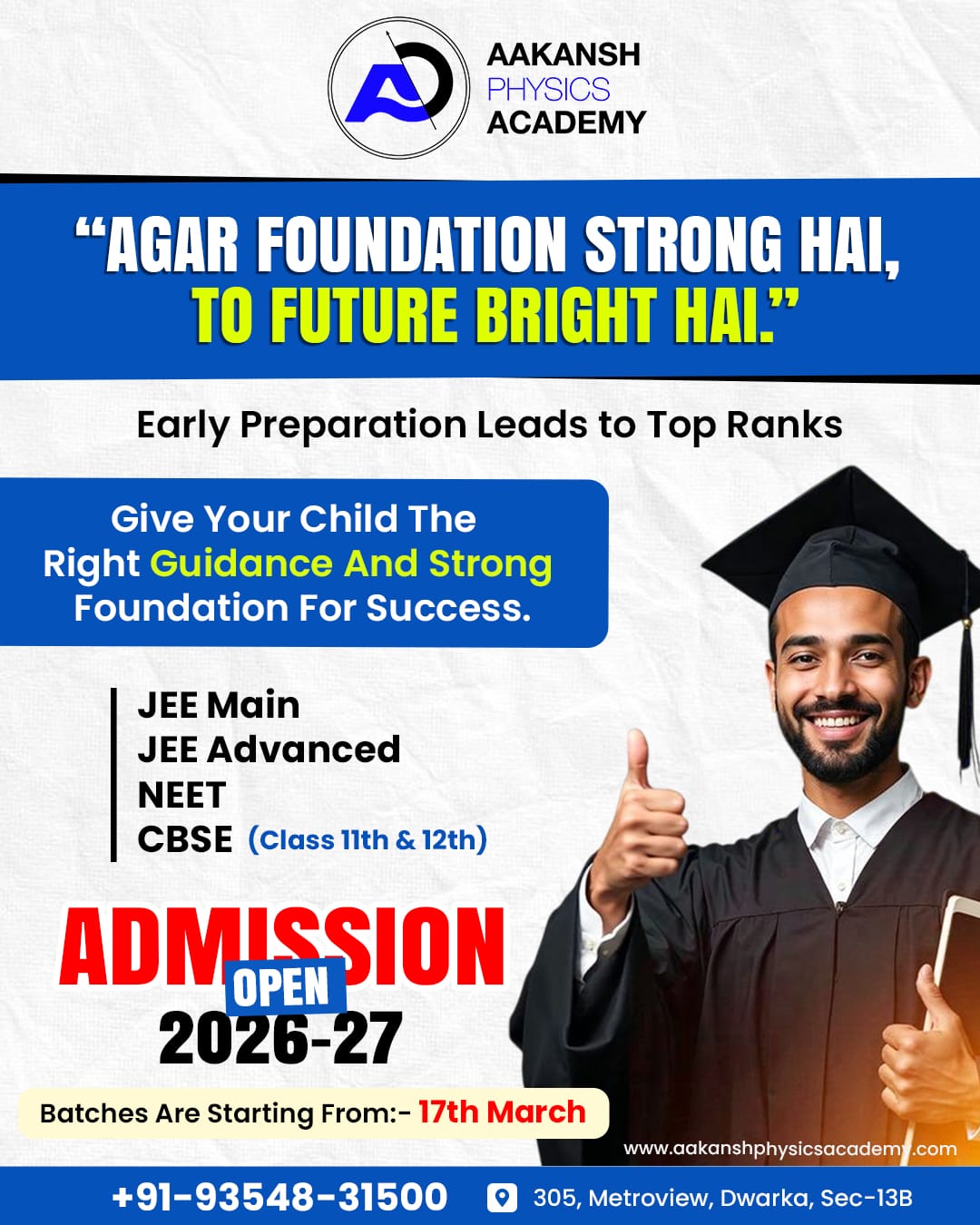 best physics coaching in Dwarka